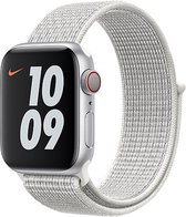 Apple Nike Sport Loop Band voor de Apple Watch Series 1 / 2 / 3 / 4 / 5 / 6 / 7 / 8 / 9 / SE - 38 / 40 / 41 mm - Summit White