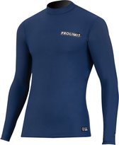 Prolimit - UV-rashguard voor mannen - Lange mouw - Silk - Navy - maat XS