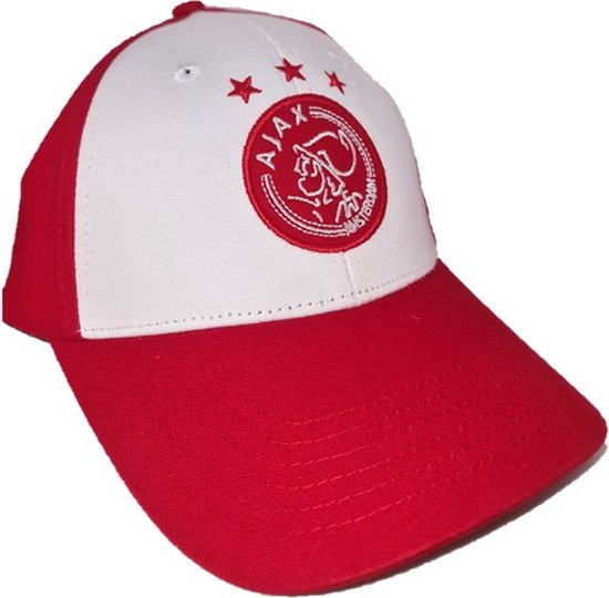 Ajax tiener cap - Snapback - Officieel - Rood - Wit - Verstelbaar