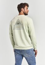 Shiwi Triangle Sweater - minty pistache green - M
