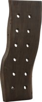 Wijnfleshouder | hout | bruin | 30x11x (h)90 cm