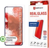 Displex Screenprotector Geschikt voor Samsung Galaxy S21 - Displex Real Glass 2D Fingerprint Sensor