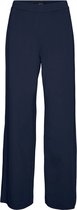 Vero Moda VMKAMMIE STRAIGHT JERSEY PANT - Navy Bla Dark Blue