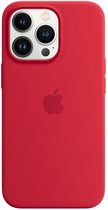 Siliconenhoesje met MagSafe voor iPhone 13 Pro - Rood