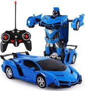 RC Transformer Auto Robot - Afstand Bestuurbare Auto Robot - Robot Speelgoed - Auto Speelgoed Jongens