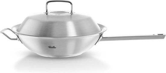 Fissler Original Profi Collection Wokpan met Steel & Deksel - Ø 30cm