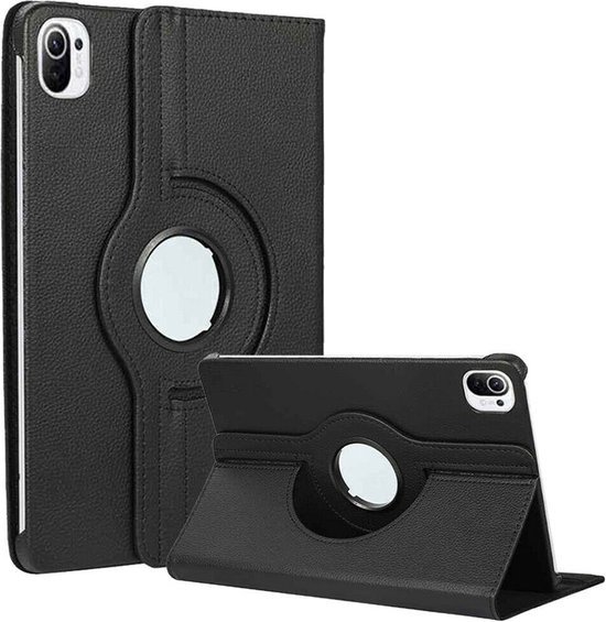 Étui Xiaomi Mi Pad 5 - Étui rotatif pour tablette Xiaomi Pad 5 et Xiaomi Pad 5 Pro - 11 pouces - Étui Mi Pad 5 / 5 Pro (2021) - Housse Mi Pad 5 2021 - Zwart
