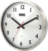 Balance 506575 Wall Clock 30 Cm Analogue Aluminum