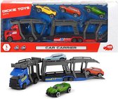 Dickie Toys Autotranssporter + 3 Auto's Assorti