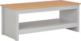 Decoways - Salontafel 105x47x42 cm grijs