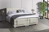 Anno 1588 - Elektrische Boxspring LUXA - Pocketvering - Luxe Topper - Beige - Boxspring 140x200 - Inclusief Montage