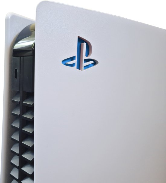 Logo Sticker geschikt voor PlayStation 5 - Blauw - Disc & Digital Edition - Sony - Accessoires