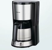 Sboly - Machine à Café - Pour Café Café filtre - Avec Thermos - Avec Fonction Minuterie - 8 Tasses