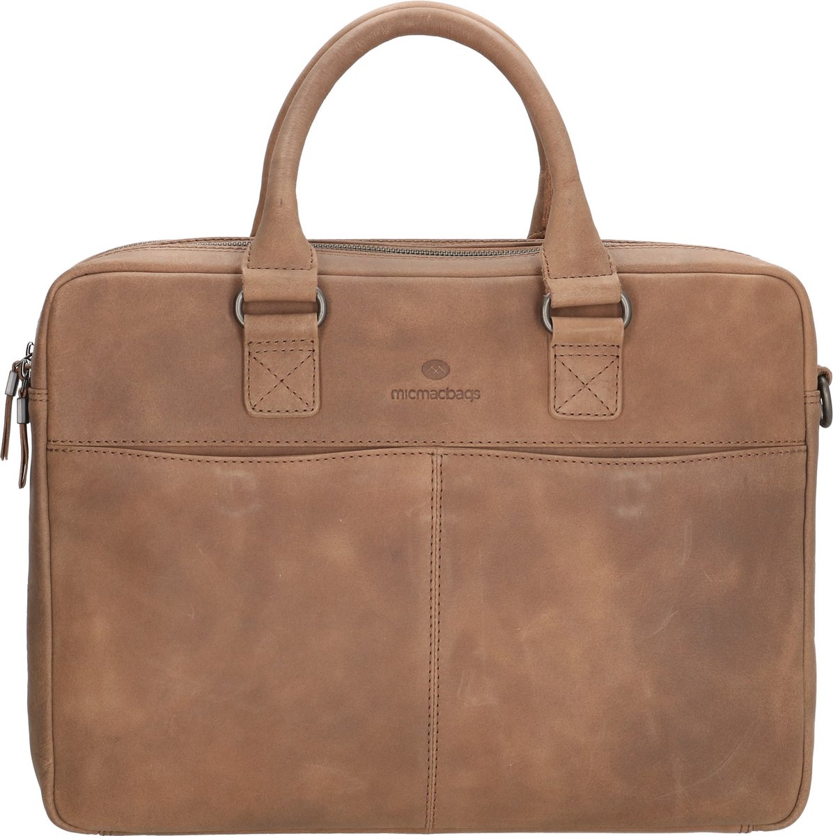 Micmacbags Malmö Laptoptas 15,6 inch (38 cm) Bruin