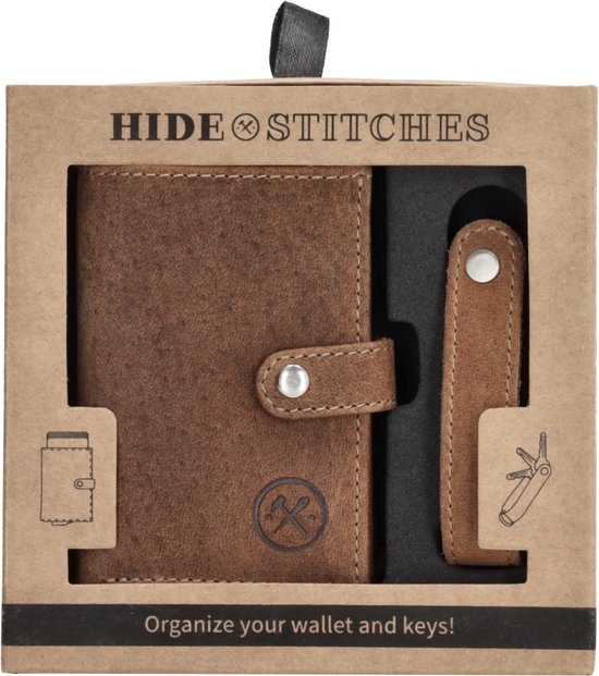 Hide & Stitches Idaho Safety Wallet - Bruin