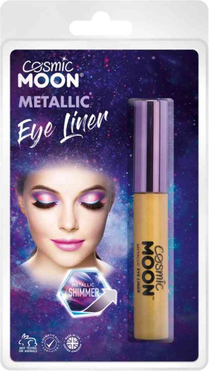 Moon Creations - Cosmic Moon Metallic Eyeliner - Goudkleurig