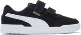 Puma Caracal Sneakers Zwart/Wit Kinderen - Maat 22