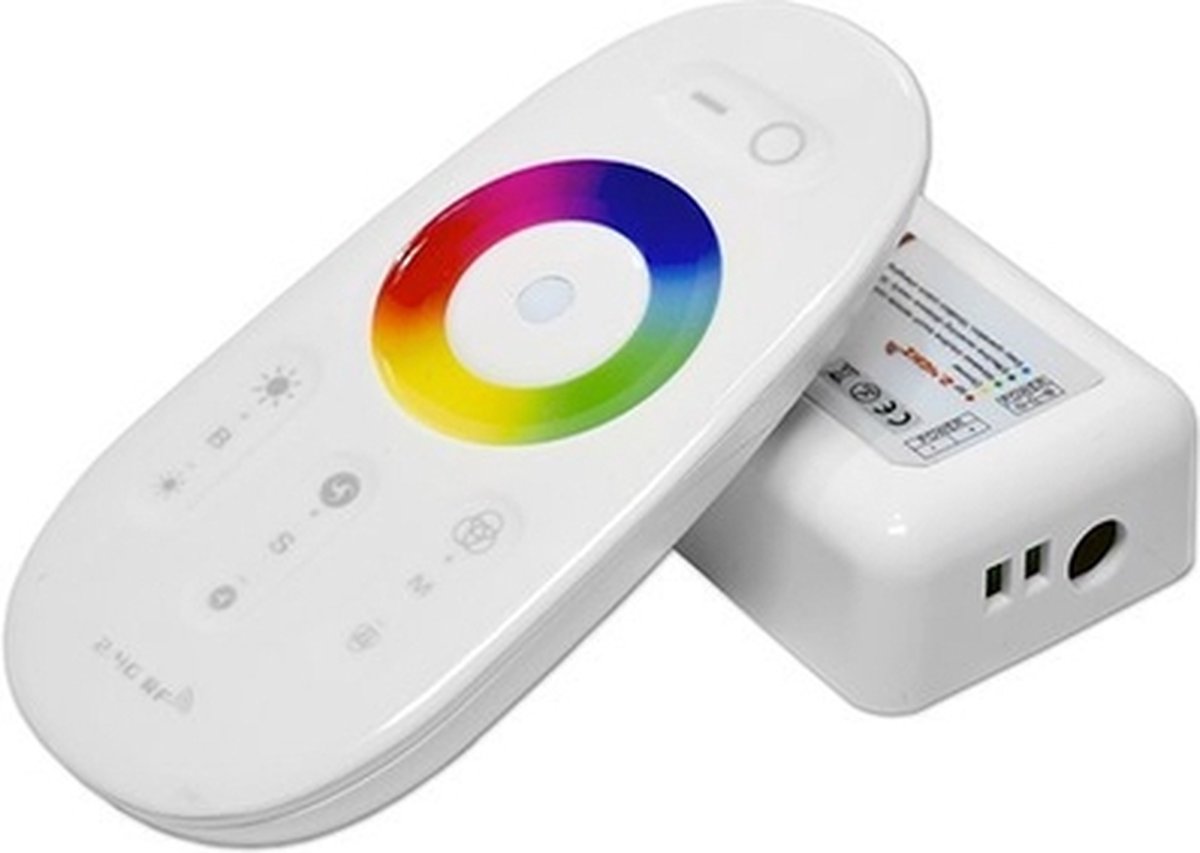 RGB+W controller 12-24V inclusief afstandsbediening