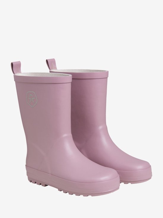 Color Kids - Regenlaarzen voor kinderen - Wellies - Oud roze - maat 26EU