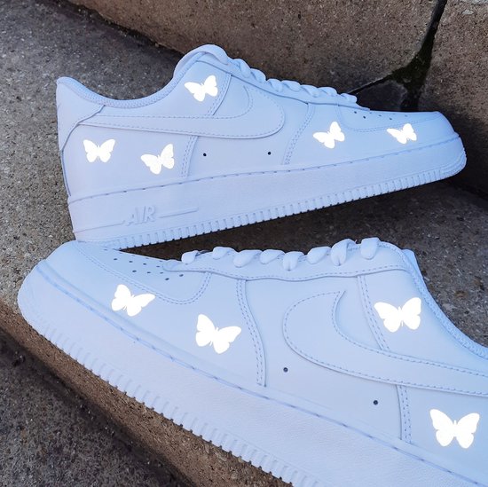 Heat transfer vlinders GESCHIKT voor Custom Air Force 1 sneakers |  butterfly |... | bol.com