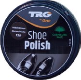 TRG Shoe Polish schoenpoets met carnauba wax - Middenbruin