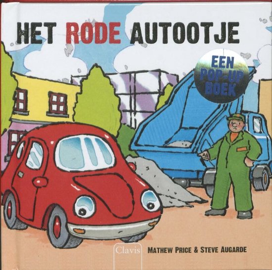 Cover van het boek 'Het rode autootje'