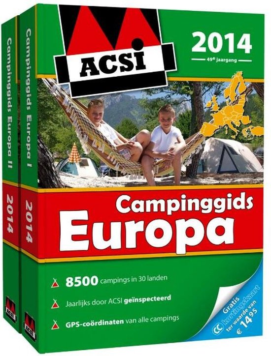 Cover van het boek 'ACSI Campinggids Europa 2014'