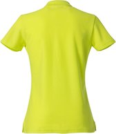 Clique Basic Polo Ladies signaalgroen xl