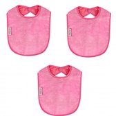 Silly Billyz Slabbertje Towel Groot Bibs Fuchsia 3 Stuks