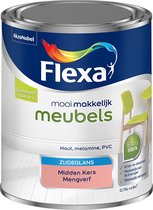 Flexa Mooi Makkelijk Verf - Meubels - Mengkleur - Midden Kers - 750 ml