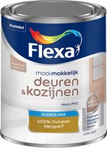 Flexa Mooi Makkelijk Verf - Deuren en Kozijnen - Mengkleur - 100% Duinpan - 750 ml