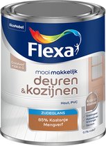 Flexa Mooi Makkelijk Verf - Deuren en Kozijnen - Mengkleur - 85% Kastanje - 750 ml