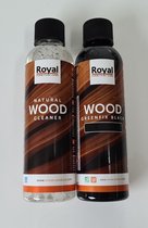 Natuaral wood cleaner en  Greenfix black, Promission, schoonmaak en zwarte meubel olie