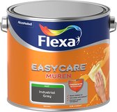 Flexa Easycare Muurverf - Mat - Mengkleur - Industrial Grey - 2,5 liter