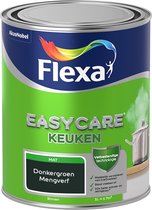 Flexa Easycare Muurverf - Keuken - Mat - Mengkleur - Donkergroen - 1 liter