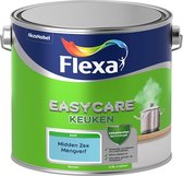 Flexa Easycare Muurverf - Keuken - Mat - Mengkleur - Midden Zee - 2,5 liter