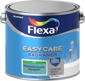 Flexa Easycare Muurverf - Badkamer - Mat - Mengkleur - Oceaanturquoise - 2,5 liter