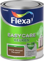 Flexa Easycare Muurverf - Keuken - Mat - Mengkleur - 100% Walnoot - 1 liter