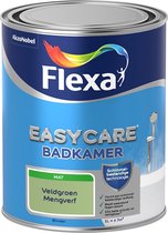 Flexa Easycare Muurverf - Badkamer - Mat - Mengkleur - Veldgroen - 1 liter