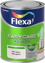 Flexa Easycare Muurverf - Keuken - Mat - Mengkleur - Wit Veen - 1 liter