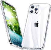 iPhone 12 Pro Hoesje Transparant - Siliconen Back Cover  Apple iPhone 12 Pro - Doorzichtig