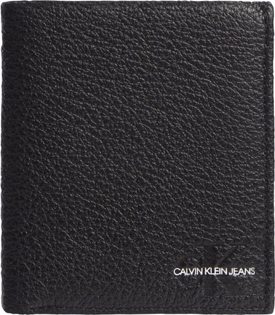 Calvin Klein - N/S trifold w/coin - portemonnee heren - black | bol.com