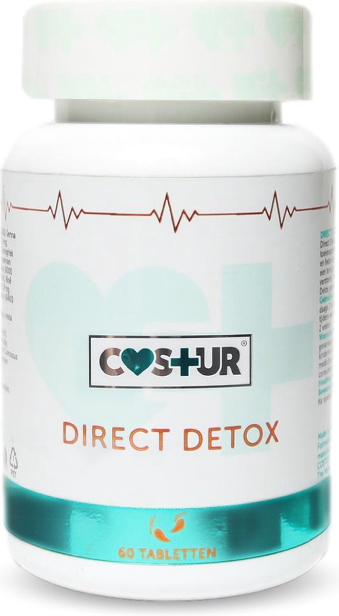 Goedkoopste Costur Direct Detox - Supplement - Ontgiften - Reinigen