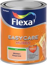 Flexa Easycare Muurverf - Mat - Mengkleur - Midden Klaproos - 1 liter