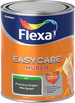 Flexa Easycare Muurverf - Mat - Mengkleur - Factory Green - 1 liter