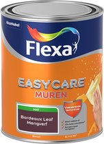 Flexa Easycare Muurverf - Mat - Mengkleur - Bordeaux Leaf - 1 liter