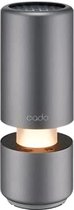 Cado Draagbare luchtreiniger LEAF Portable (MP-C30), met deeltjesfilter en zelfreinigende actieve koolfilter en lampfunctie (zwart)