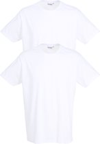 CECEBA Maverick American T-shirt (2-pack) - ronde hals - wit - Maat 3XL