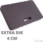 ESTARK - Professioneel Kniekussen Tuin – EXTRA DIK Kniemat - Kniebeschermer – Knie kussen - Werkkussen - kniebescherming tuin - Kniemat - 46x28x4 cm - kniebeschermers