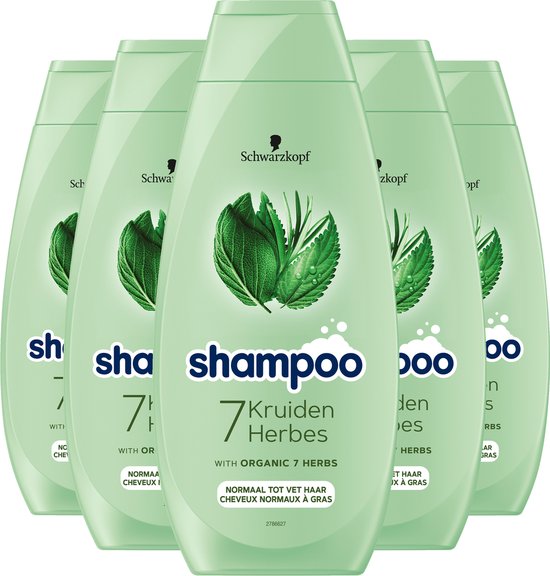 Schwarzkopf 7 Kruiden Shampoo 5x 400ml
